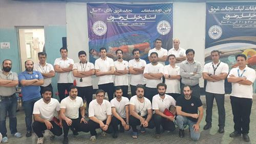 نتایج مسابقات نجات غریق بالای 30سال آقایان استان-مهرماه98